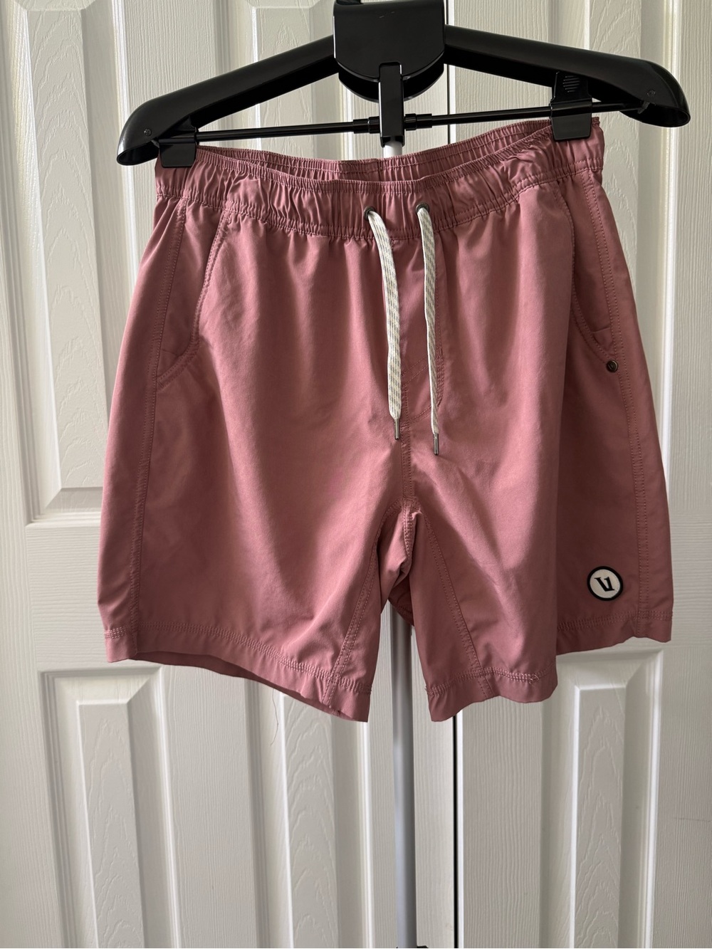 Vuori Kore Lined Shorts - Dusty Rose/Clay Color